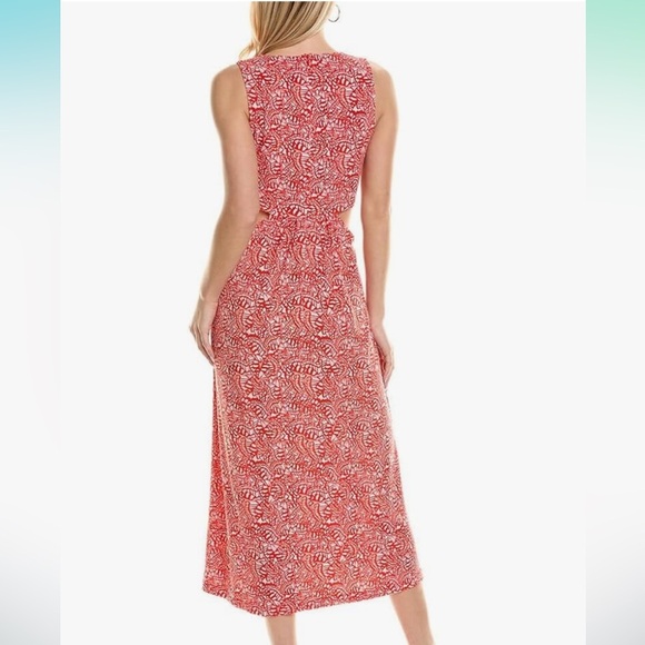 NWT Ramy Brook Womens  Beck Midi Dress, Red size 00 - Picture 2 of 5